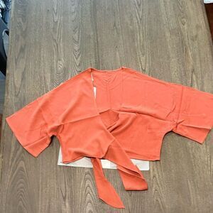 NWT Toluca Maria Swim Cover Up Shirt Clay Size M